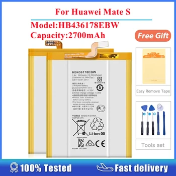 Для Huawei Mate S CRR-CL00 CRR-UL00 HB436178EBW Аккумулятор 2700 мАч Перезаряжаемый Аккумулятор