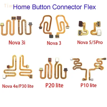 Гибкий разъем для отпечатков пальцев Huawei Nova 3 3i 4 4e 5 5i Pro P10 P20 Pro P30 Lite