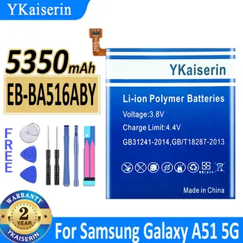 Оригинальный YKaiserin EB-BA516ABY 5350 мАч Сменный аккумулятор для SAMSUNG Galaxy A51 5G (не для 4G) A516 SM-A516B/DS SM-A5160