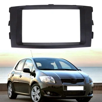 Автомобильная панель 2Din для Toyota Auris 2006-2012, Стереофоническая панель, крепление на приборную панель, комплект рамок для автомобильного DVD в приборной панели