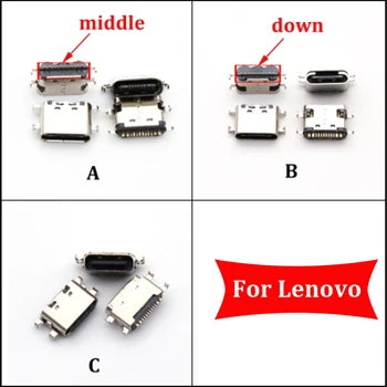 5шт USB Зарядное Устройство Порт Зарядки Штекер Док-станции Разъем Для Lenovo S5 K520 Tablet TB-X605F X605L X605F X605M X705 Type C Контакт