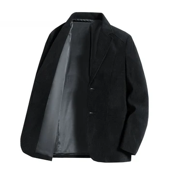 2023 новый вельветовый костюм мужской Весенне-осенний для отдыха Корейская версия тонкий трендовый костюм деловое пальто single west