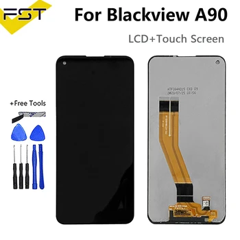 6,39-дюймовый ЖК-дисплей BLACKVIEW A90 + Дигитайзер с Сенсорным экраном В сборе 100% Оригинальный ЖК-дисплей + Сенсорный Дигитайзер для дисплея Blackview A90