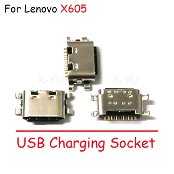 10 шт. Оригинальных запчастей для Lenovo M10 Plus X505 X605 X606 USB-порт для зарядки, док-станция