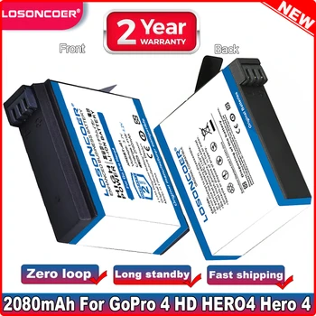 2080 мАч Для Go Pro AHDBT 401 AHDBT401 Аккумулятор Цифровой камеры Для GoPro 4 HD Hero 4 Hero4 GoPro AHDBT-401 Action Camera Bateria
