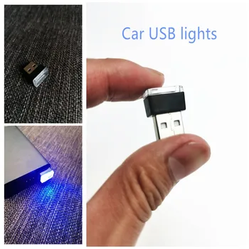 2021 Автомобильный Стайлинг USB Atmosphere LED Light для Buick LaCrosse VERANO GS Regal Excelle ENCORE