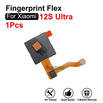 1шт для Xiaomi 12S Ultra Под экраном, кнопка отпечатков пальцев, Датчик Гибкого кабеля, Запчасти для ремонта