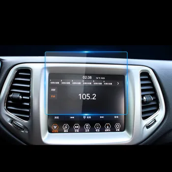 Для Jeep Compass 2019 Автомобильный навигационный экран, центральный экран дисплея управления, защитная пленка из закаленного стекла