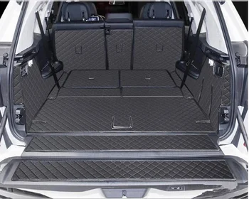 Лучшее качество! Изготовленные на заказ специальные коврики для багажника автомобиля BMW X7 2022-2019 G07 на 6 и 7 мест прочные ковры для багажника грузового лайнера, чехлы для укладки