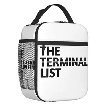 Заказная сумка для ланча The Terminal List, женская сумка-холодильник, теплые утепленные ланч-боксы для детской школы