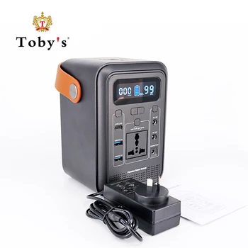 Аккумуляторная электростанция Tobys, накопитель энергии, портативный источник питания для наружного использования, инвертор 10 Вт, беспроводная быстрая зарядка TYPE-C-PD 60 Вт