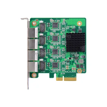 2022 новая 4-портовая карта PCIE LAN 1000 М каждый порт профессиональный для использования в локальной сети камеры