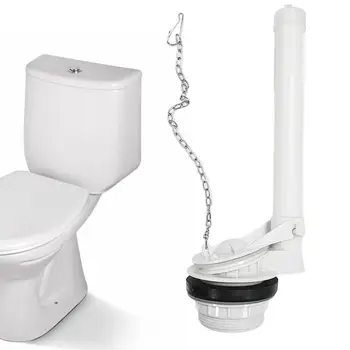 Регулируемый клапан для смыва в туалете Высокопроизводительный клапан для смыва с хорошей герметизацией Регулируемый впускной клапан в туалет для ванной комнаты