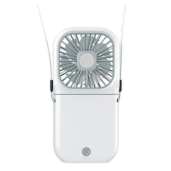 Складной вентилятор, USB-многофункциональное зарядное устройство, кронштейн для мобильного телефона, Подвесной на шею, портативный Мини-настольный маленький вентилятор