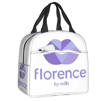 Ланч-бокс Florence By Mills для женщин Сменный холодильник Термоизолированный Bento Box Школьные пакеты для теплой еды для пикника