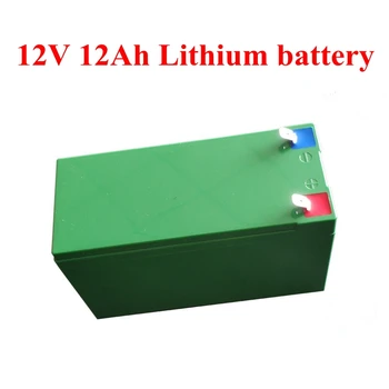 Высококачественная литий-ионная аккумуляторная батарея 12V 12AH, не свинцово-кислотная, для литий-ионной игрушки мощностью 100 Вт, светодиодная