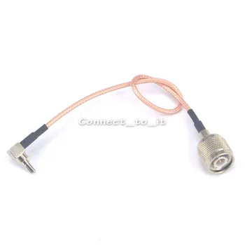 2 Шт. Удлинитель TNC Штекер к CRC9 Прямоугольный кабель с косичкой RG316 20 см для 3G модема HUAWEI