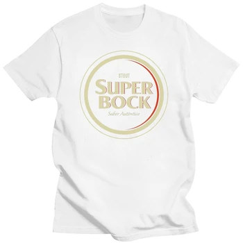 Мужская футболка с Логотипом Super Bock Stout Portugese Beer