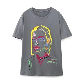 Maxdutti 2023, футболки, женские летние футболки с аватаром для девочек, Ретро футболка с принтом, женская