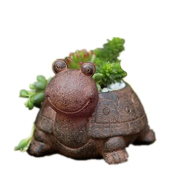 Каменная форма для черепахи из цемента и глины, Инструменты для изготовления 3D-плантаторов с животными, Силиконовые Формы для цветочных горшков и ваз из смолы.