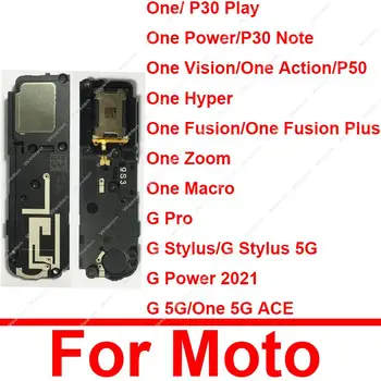Более Громкий Динамик-Зуммер Для Motorola Moto G Stylus G Power G 5G One 5G ACE One Power Vision Hyper Fusion Plus Zoom Action Macro 