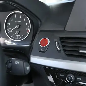 Замена ABS С Кнопкой ВЫКЛЮЧЕНИЯ Отделка Кнопки Запуска и Остановки Двигателя Автомобиля Для BMW F30 F10 F34 F15 F25 F48 X1 X3 X4 X5 X6 G30 (Красный)