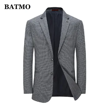 BATMO 2021, новое поступление, весенний повседневный клетчатый блейзер, мужские куртки, большие размеры 21852