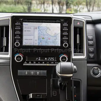 Защитная пленка из закаленного стекла для Toyota Granvia 2020-2022, пленка для автомобильной GPS-навигации, пленка для защиты ЖК-экрана от царапин, Аксессуары